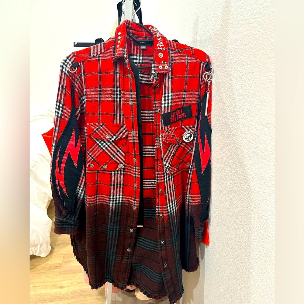Diesel jacket shirt